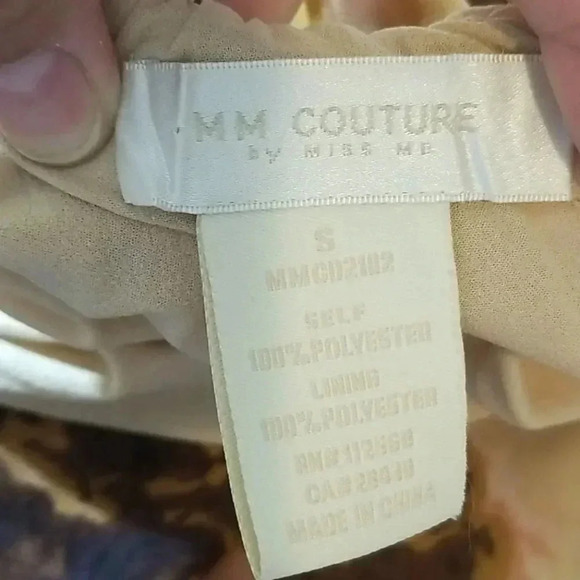 {MM Couture} Criss Cross Open Back Dress - Picture 9 of 10